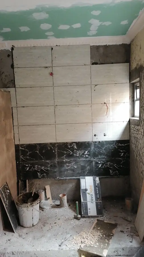 Bathroom tiling inspection